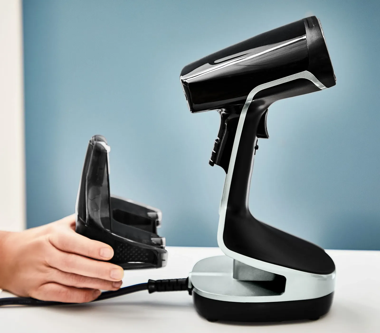 Отпариватель Tefal Access Steam Force DT8250 2000 W 190 мл Black/Silver, фото №6