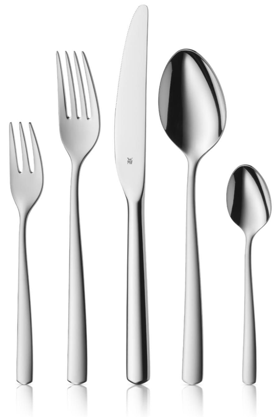 Набор столовых приборов WMF Boston / 30 предметов / Нержавеющая сталь / Серебристый, фото №1