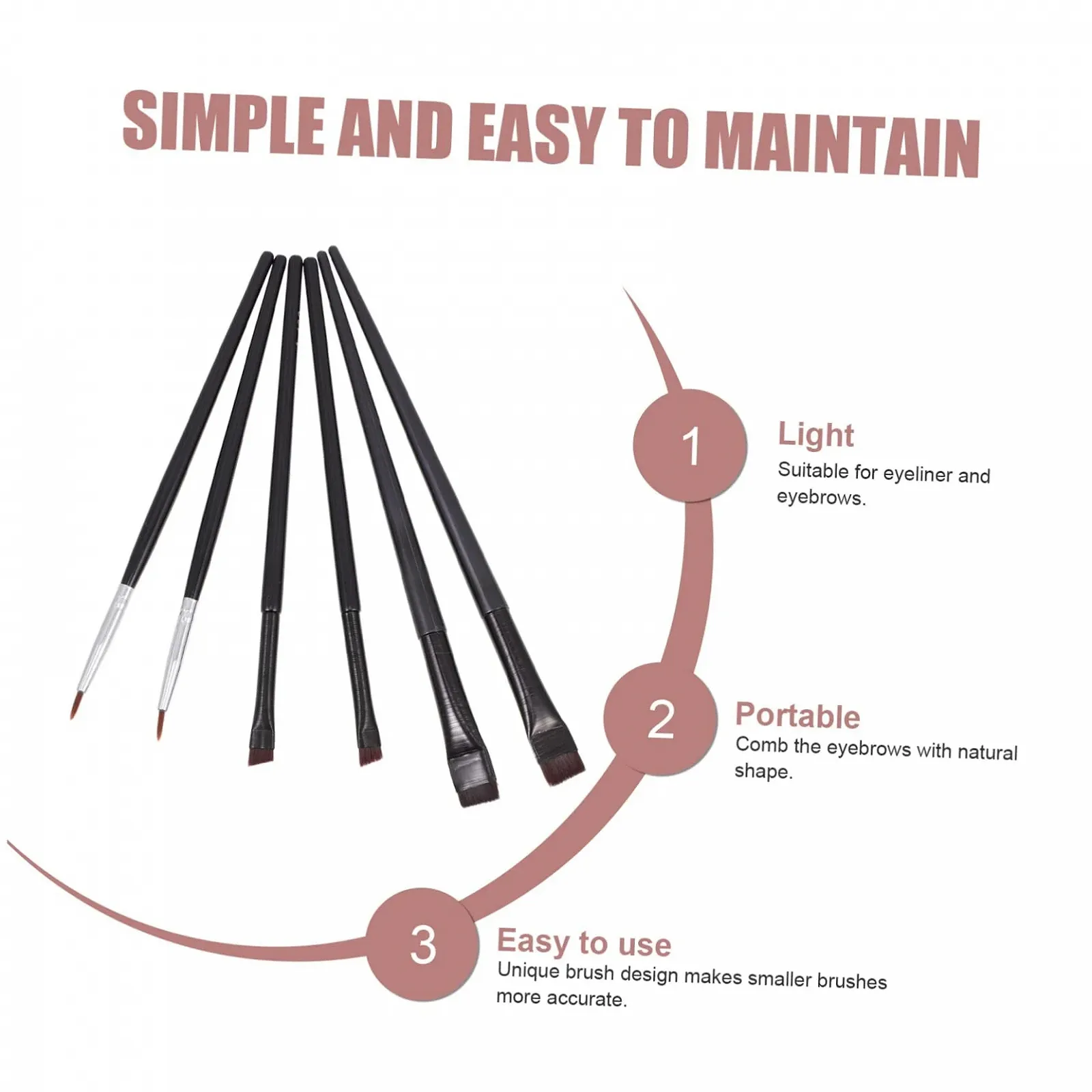 Кисти Housoutil для подводки глаз, фото №7 Кисти Housoutil для подводки глаз, фото №7