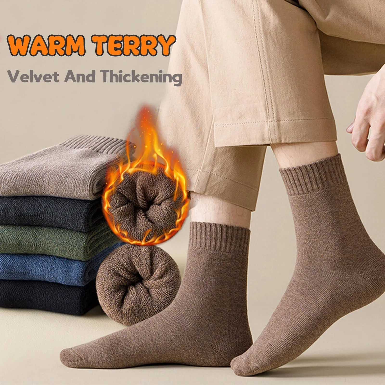 Жіночі шкарпетки Термошкарпетки, 8 пар, фото №4