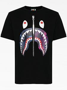 Футболка A BATHNIG APE COLOR CAMO SEPARATE SHARK TEE M - Фото 1