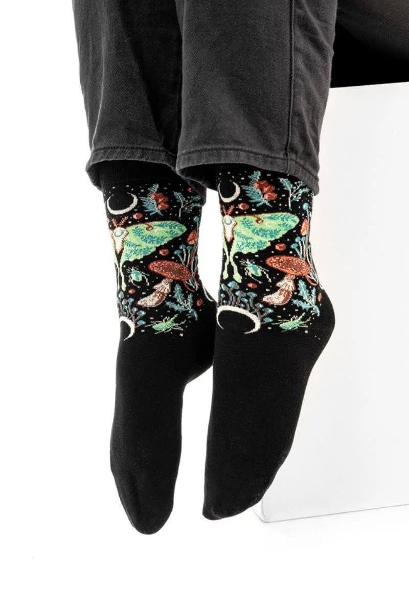 Шкарпетки Restyle Autumnal Equinox Jacquard - Готичний візерунок, фото №4