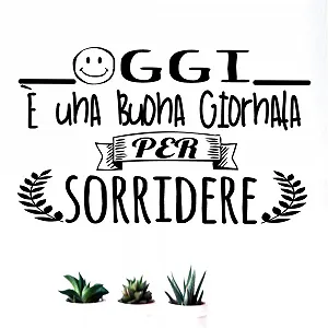 Наклейка на стіну OGGI E UNA DC-18033 Чорний - Фото 1