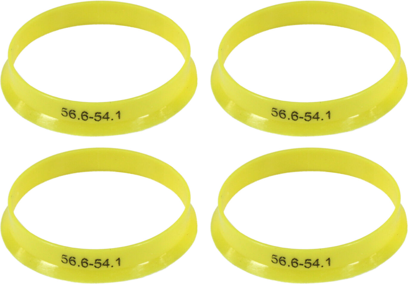 Кільця центрувальні для колісних дисків 56.6-54.1 Walline термопластик WL, фото №1
