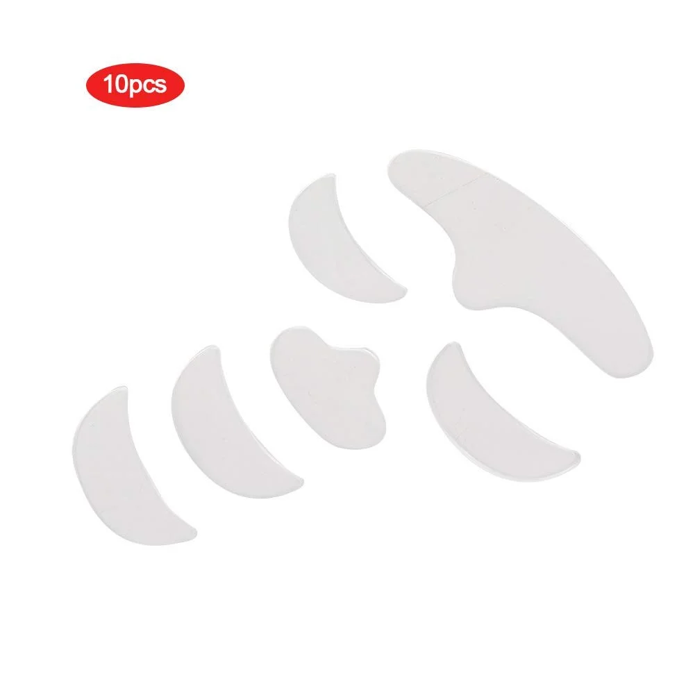 Патчи для лица Parches Antiarrugas, 6 шт., против морщин, многоразовые силиконовые полоски, фото №2 Патчи для лица Parches Antiarrugas, 6 шт., против морщин, многоразовые силиконовые полоски, фото №2