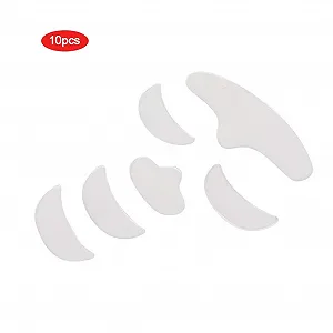 Патчі для обличчя Parches Antiarrugas, 6 шт., проти зморшок, багаторазові силіконові смужки synthetic.ua - Фото 1