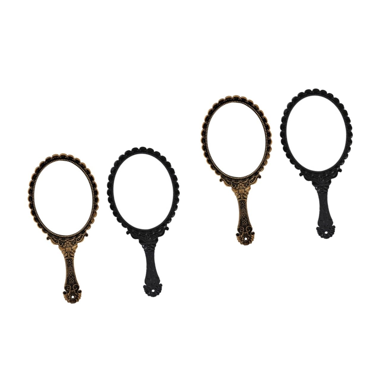 Ручне дзеркало Angoily Schminkspiegel Griffspiegel Handspiegel 4 шт. Шаблон, фото №1 Ручне дзеркало Angoily Schminkspiegel Griffspiegel Handspiegel 4 шт. Шаблон, фото №1