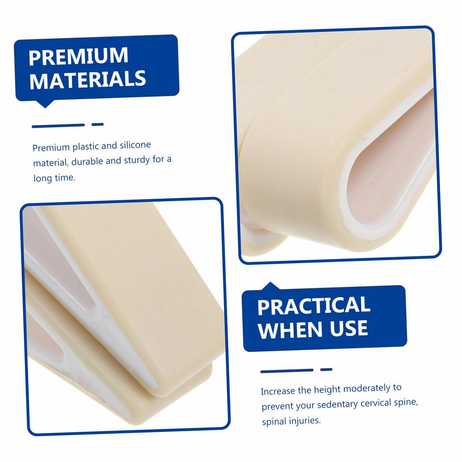 Підставка для ноутбука Силіконова Набір 2 шт. Клиноподібна для столу Нековзна, фото №2