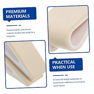 Подставка для ноутбука Силиконовая Набор 2 шт. Клиновидная для стола Нескользящая Легкая Портативная для ноутбуков и планшетов synthetic.ua - Фото 1