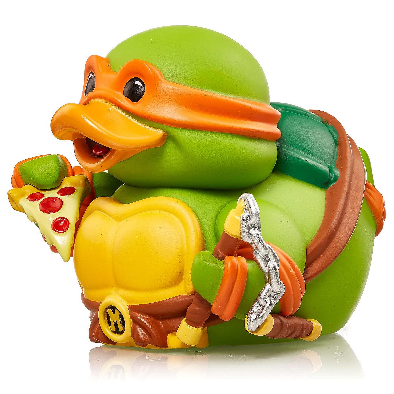 Фігурка Гумова Качка TUBBZ Teenage Mutant Ninja Turtles Michelangelo Box Edition, фото №1