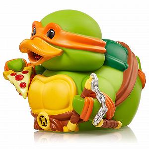 Фігурка Гумова Качка TUBBZ Teenage Mutant Ninja Turtles Michelangelo Box Edition - Фото 1