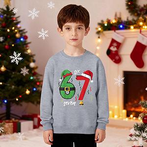 Худі 67-Drucke Essentials з принтом "67" synthetic.ua - Фото 1