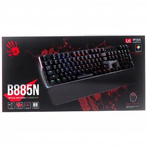 Клавиатура A4Tech Bloody B885N Black synthetic.ua - Фото 1