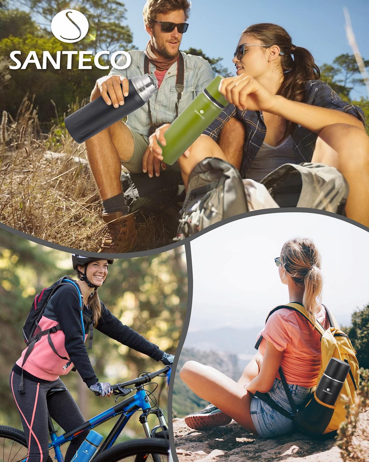 Термос SANTECO KOLIMA 1 л / 500 мл, фото №8 Термос SANTECO KOLIMA 1 л / 500 мл, фото №8