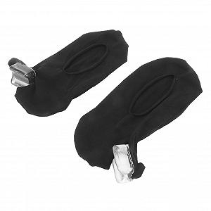 Шкарпетки для полегшення Hallux Valgus Еластичні для жінок для офісної роботи (Чорний) - Фото 1