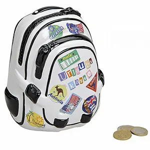 Скарбничка wu Travel Fund Backpack у формі рюкзака - Фото 1