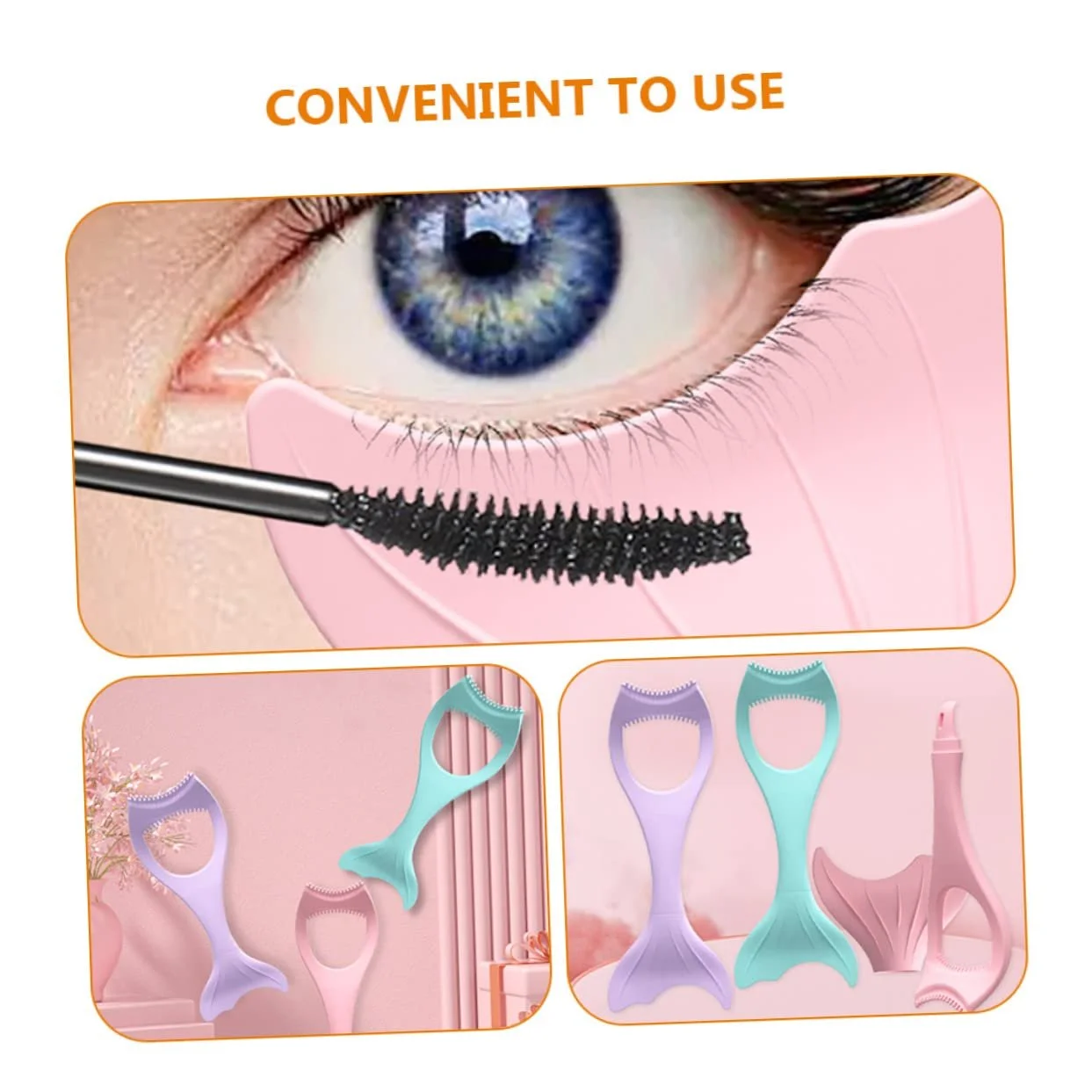 Инструмент для подводки глаз DRESSOOS, трафарет, фото №5