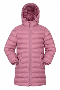 Куртка Mountain Warehouse Florence Longline Детская - Легкая Зимняя Куртка, Утепленное Пальто, Мягкая Теплая Зимняя Одежда с Капюшоном для Путешествий и Активного Отдыха synthetic.ua - Фото 1