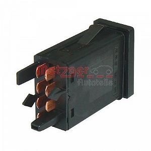 Выключатель аварийной сигнализации METZGER 0916081 для VW, для автомобилей с ТСУ synthetic.ua - Фото 1