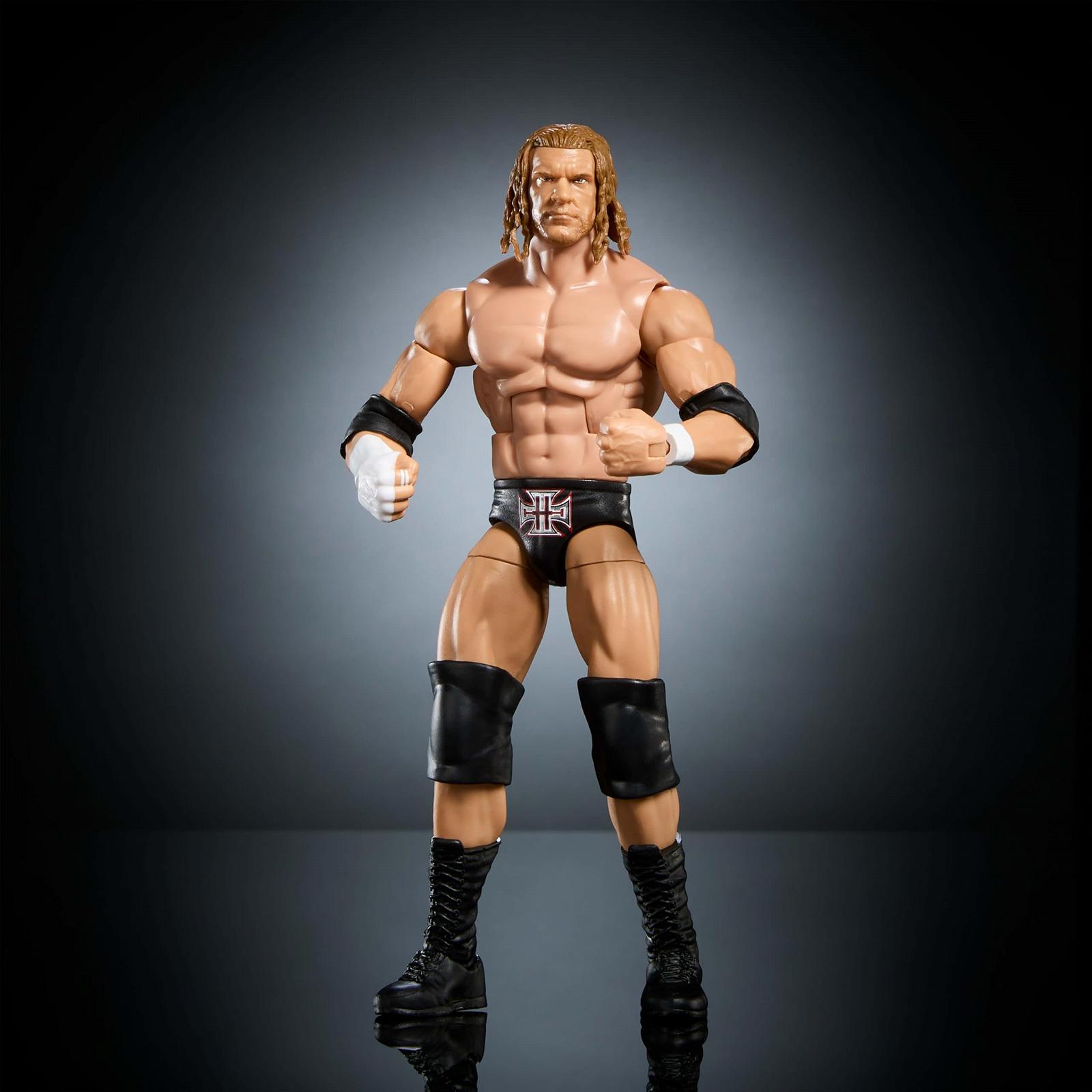 Фигурка Mattel WWE Elite Collection Triple H Premium Live Event SummerSlam с компонентами William Shelf, фото №3