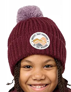 Шапка Jack Wolfskin Pompom Badge Beanie K - Фото 1