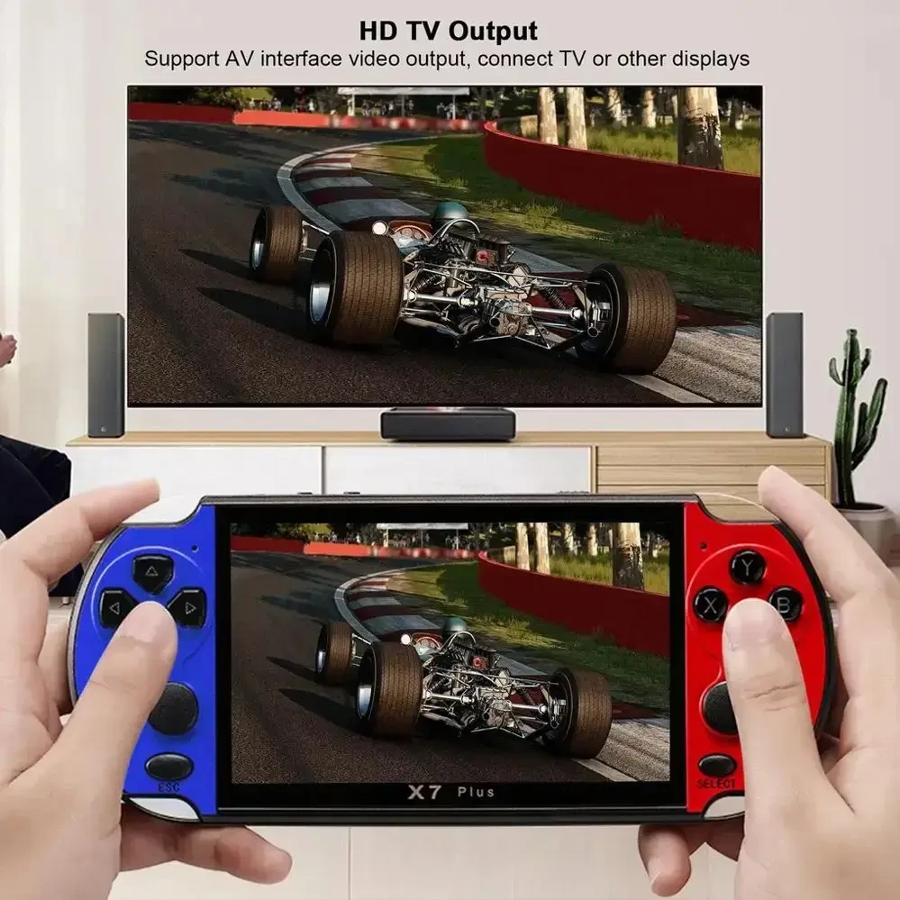 Игровая приставка портативная PSP X7 экран 5.1, встроенные игры 8Гб памяти, фото №2 Игровая приставка портативная PSP X7 экран 5.1, встроенные игры 8Гб памяти, фото №2
