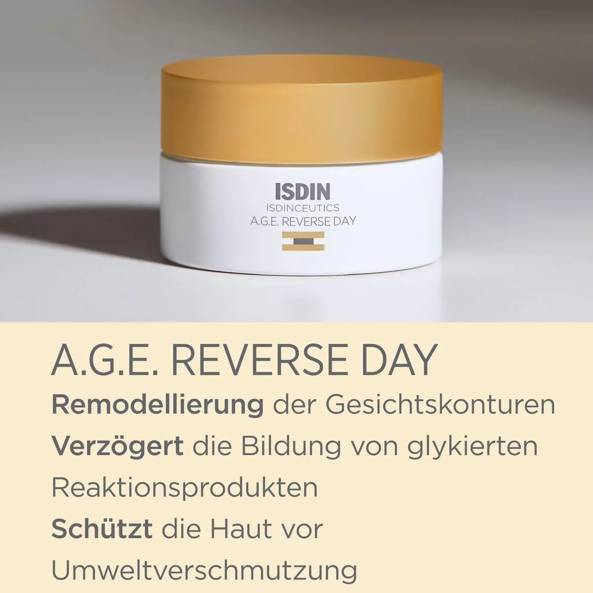 Денний крем для обличчя Isdin A.G.E Reverse Facial Remodeling Treatment 51,5 г, фото №5 Денний крем для обличчя Isdin A.G.E Reverse Facial Remodeling Treatment 51,5 г, фото №5