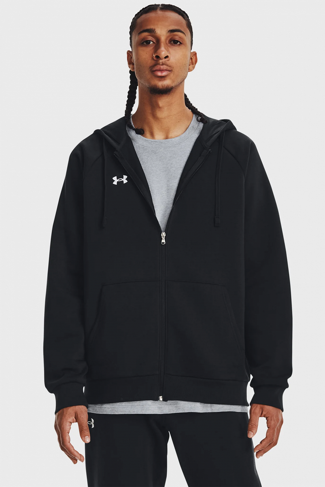 Худі Under Armour Rival Fleece FZ Hoodie L, фото №1