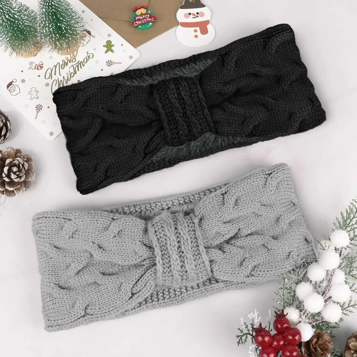 В'язана Пов'язка на Голову для Жінок, фото №7 В'язана Пов'язка на Голову для Жінок, фото №7