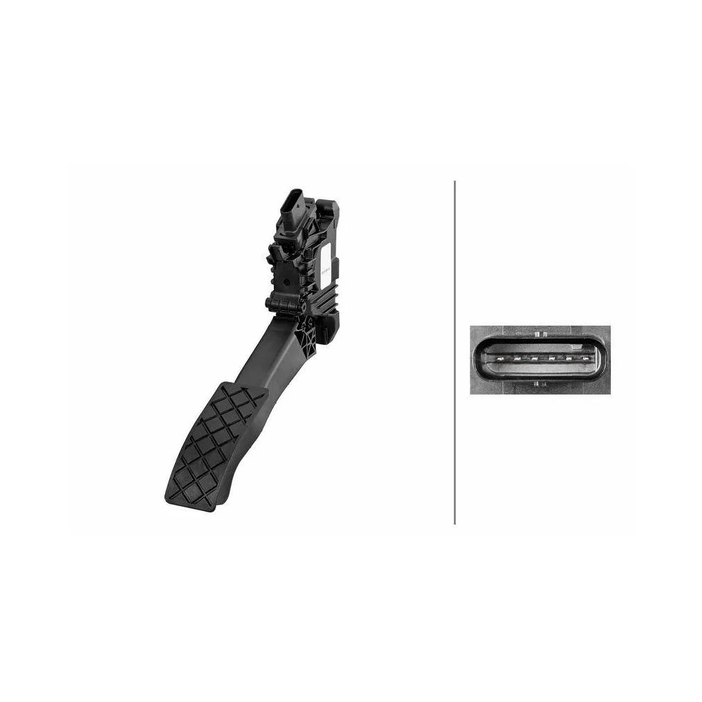 Датчик положения педали акселератора HELLA 6PV 312 451-001 для AUDI VW, фото №1