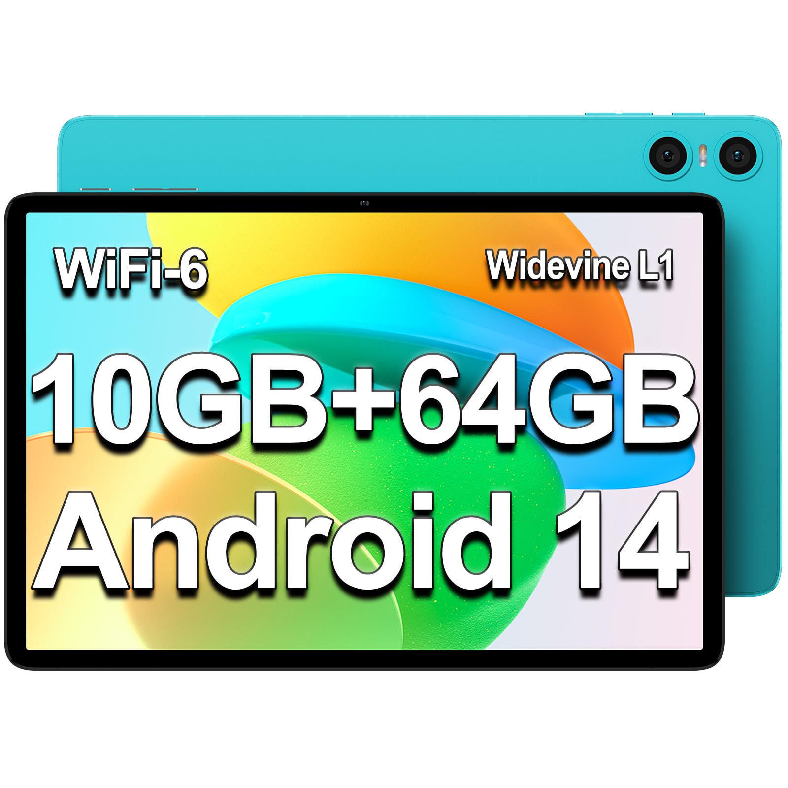 Планшет TECLAST P30 Android 14 10-дюймовий 10GB RAM + 64GB ROM, фото №1