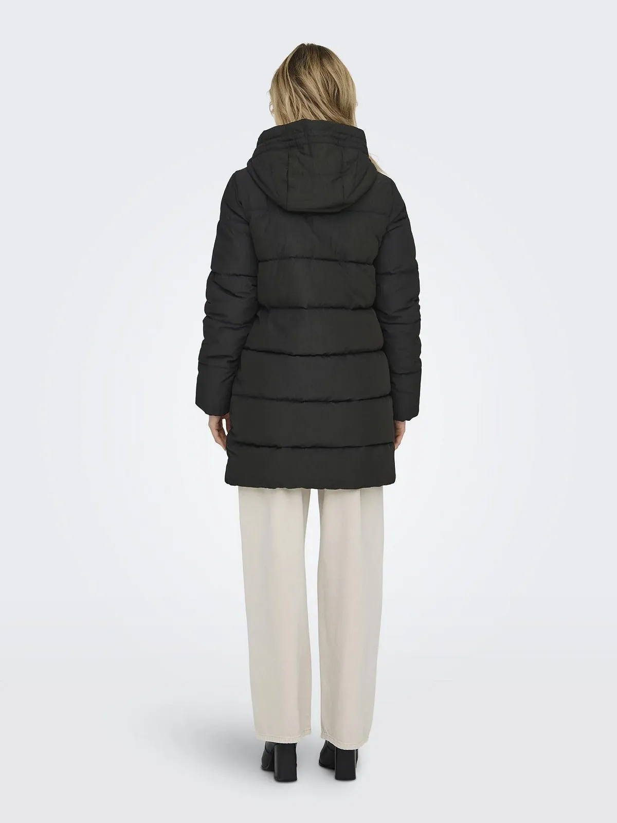 Женское стеганое пальто ONLY удлиненная, фото №7