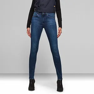 Жіночі джинси G‑STAR RAW 3301 Skinny Medium Blue Aged - 24 - Фото 1