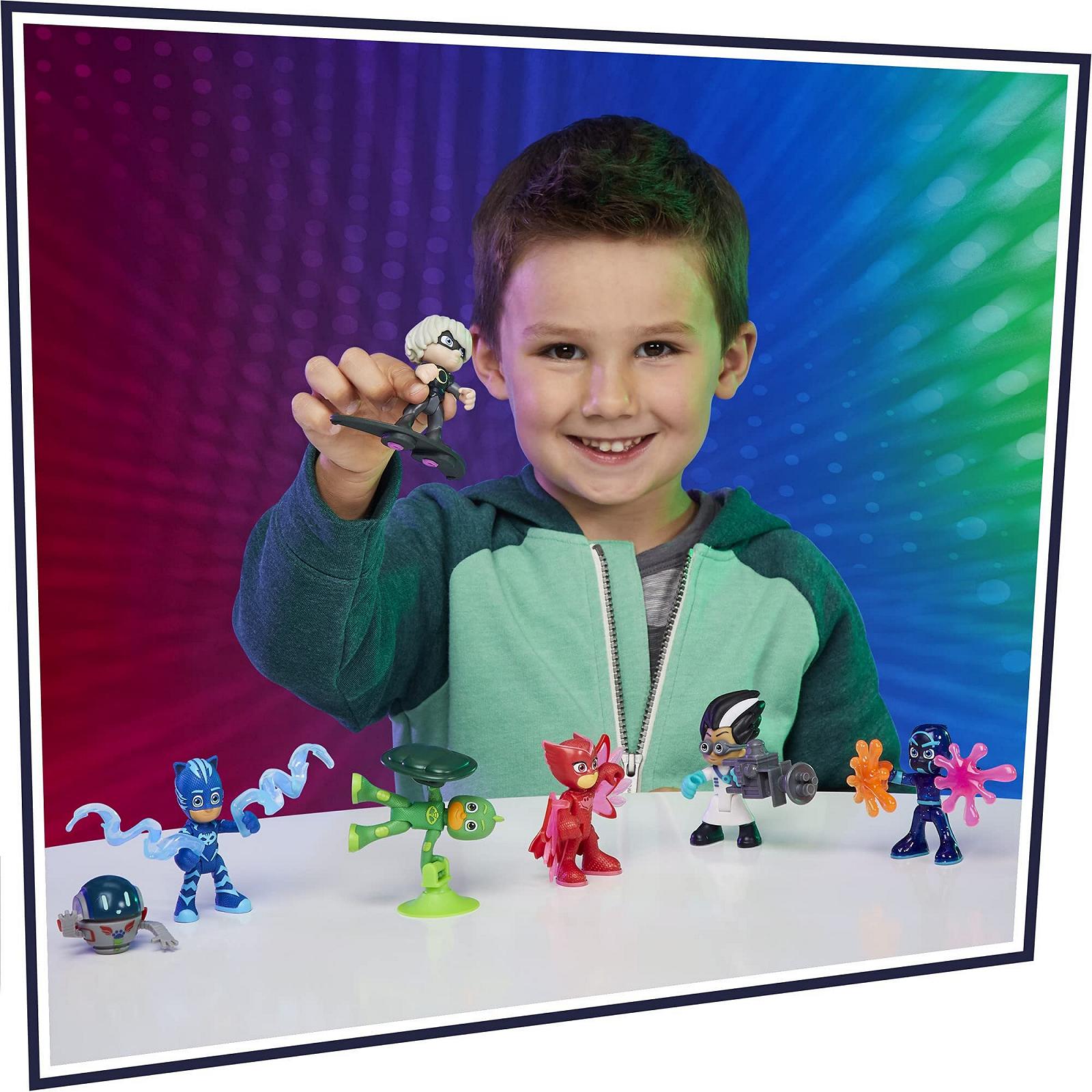Набір фігурок PJ Masks Helden & Schurken з 10 аксесуарами, фото №5