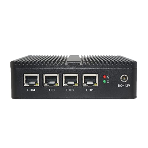 Нано ПК J4125 Quad Core Firewall Micro Appliance 4 RJ45 COM HDMI сумісний з Pfsense OPNsense, фото №1