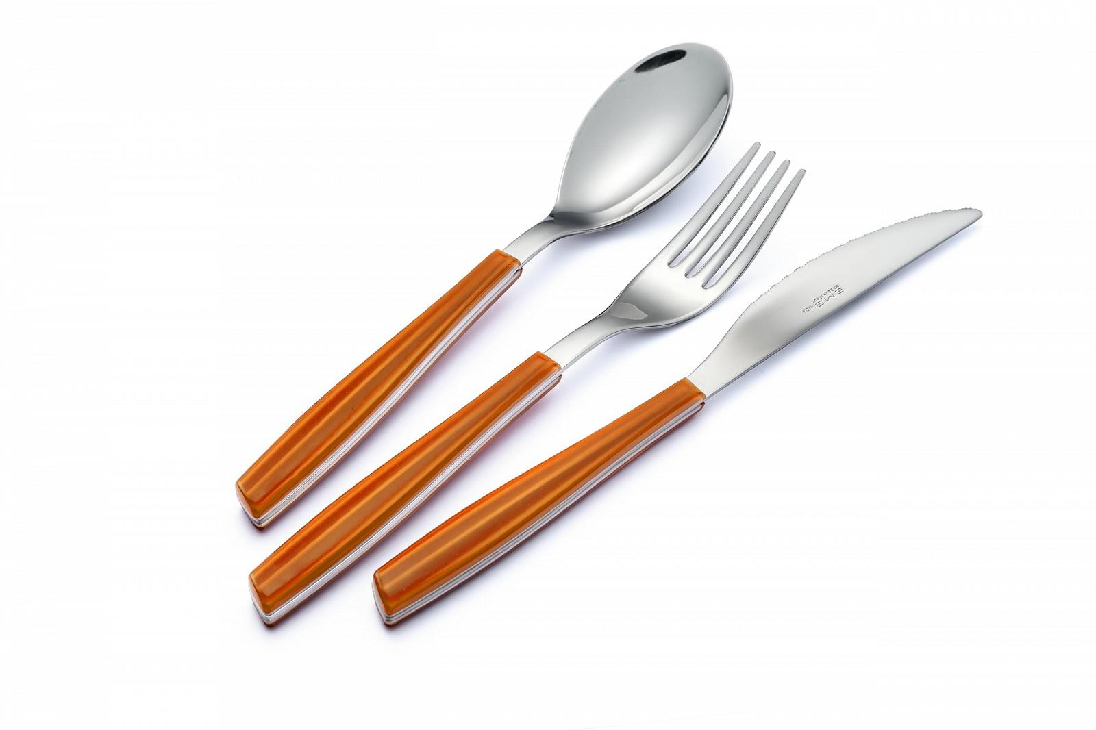 Набор столовых приборов EME POSATERIE Methacrylate ABS, фото №1 Набор столовых приборов EME POSATERIE Methacrylate ABS, фото №1