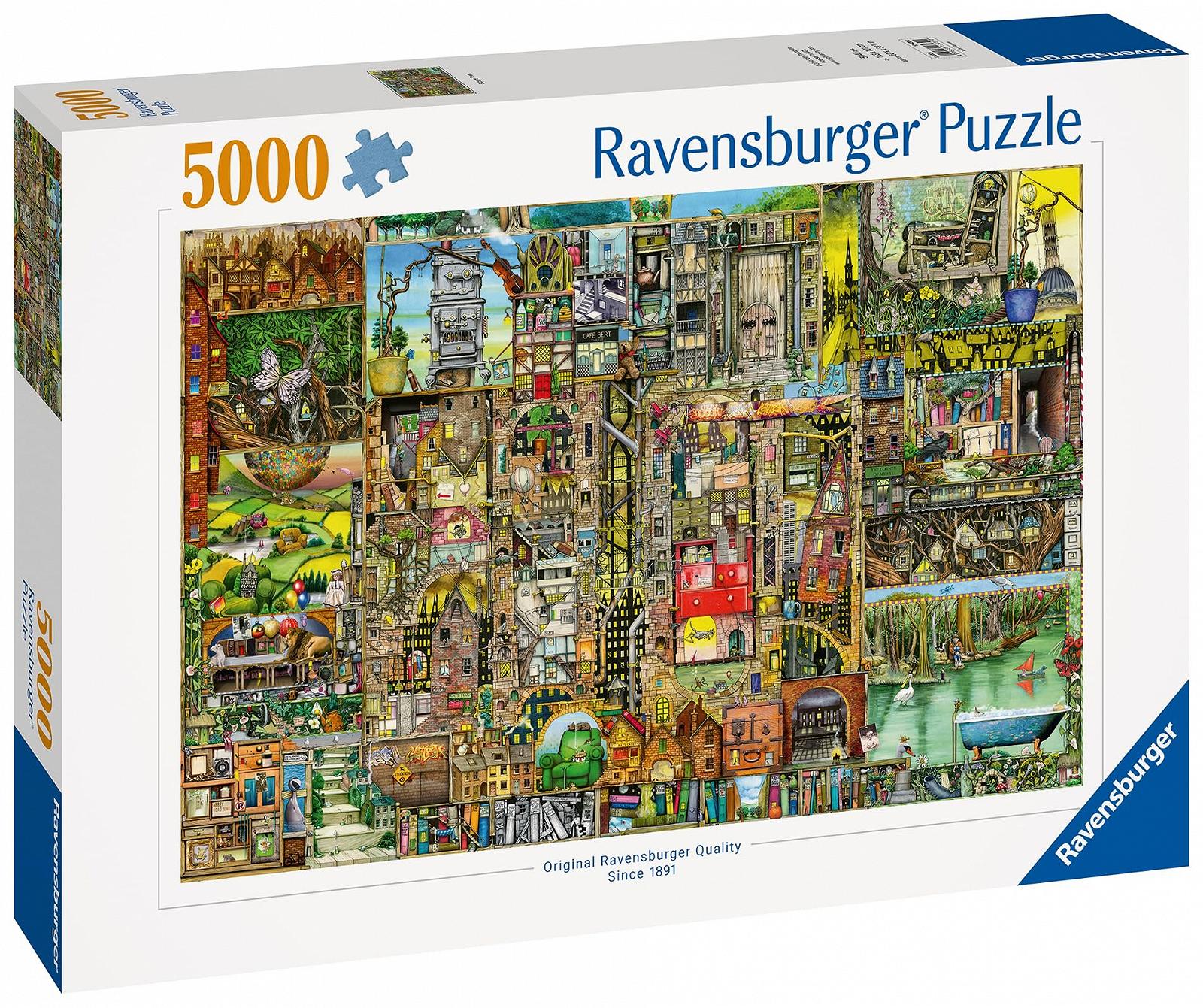 Пазл Ravensburger Whimsical City 17430 5000 деталей, фото №2
