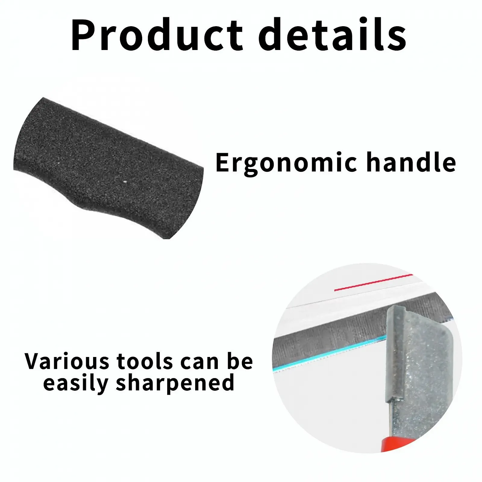 Набор точилок для ножей уличных ручных для садовых инструментов 2 шт., фото №3 Набор точилок для ножей уличных ручных для садовых инструментов 2 шт., фото №3
