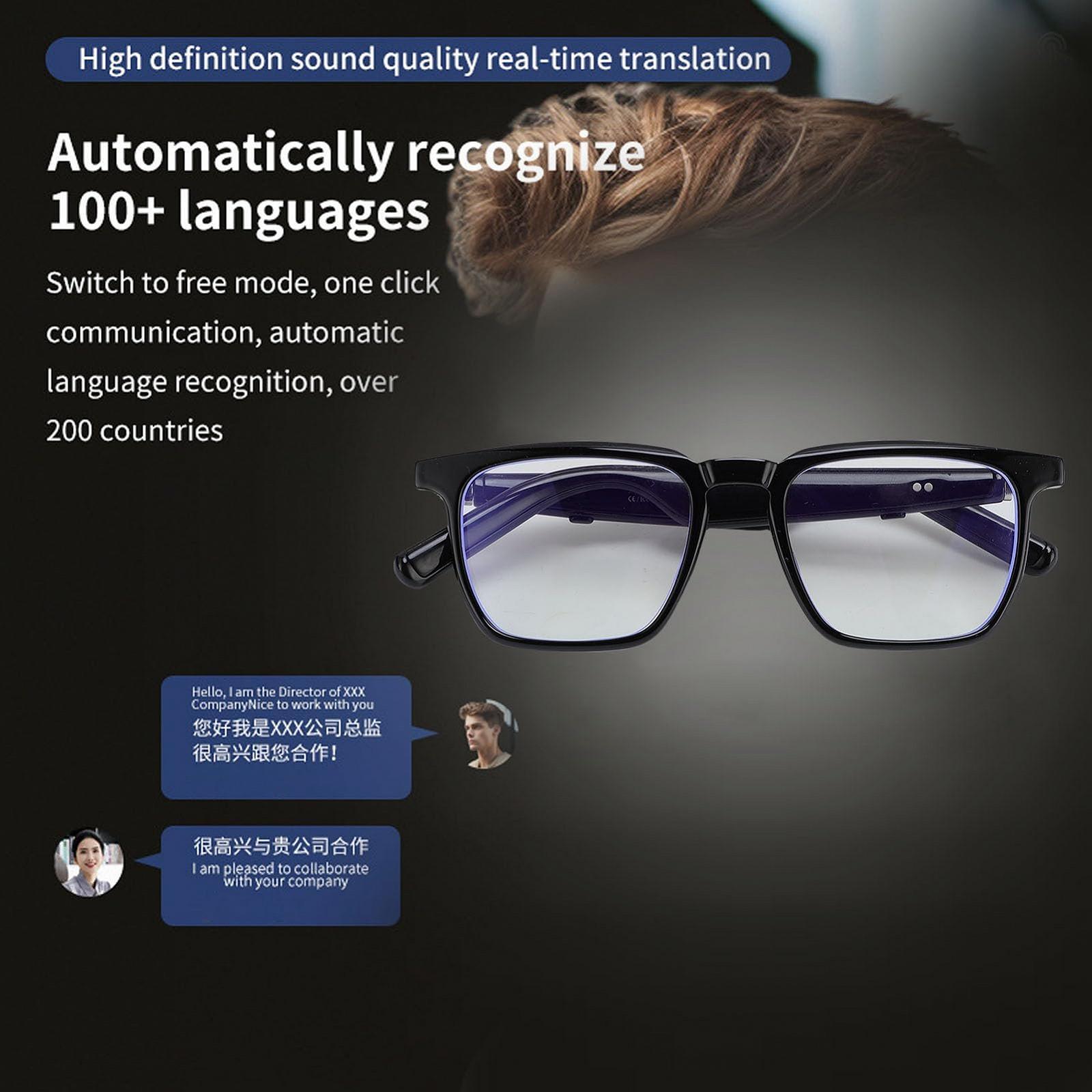 Умные очки Annadue для перевода ИИ, Черный, фото №3 Умные очки Annadue для перевода ИИ, Черный, фото №3