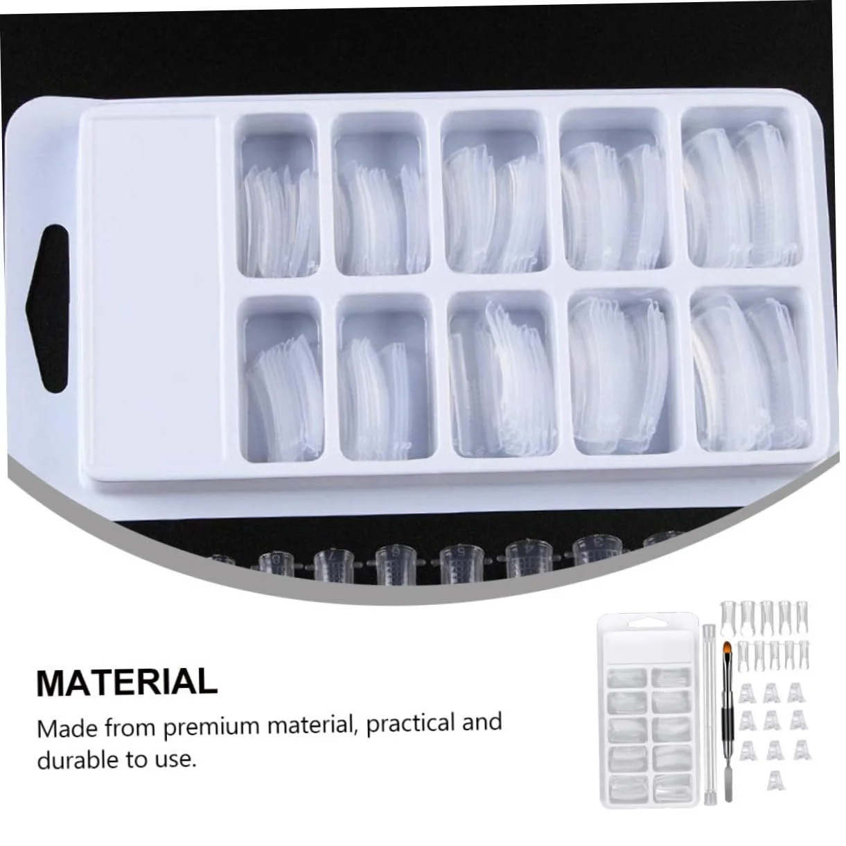 Набір затискачів для нігтів WRITWAA, фото №5