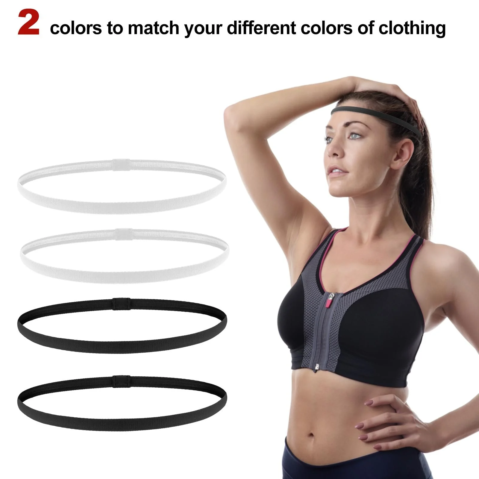 Пов'язка на голову Спортивна Molain Еластична, фото №2