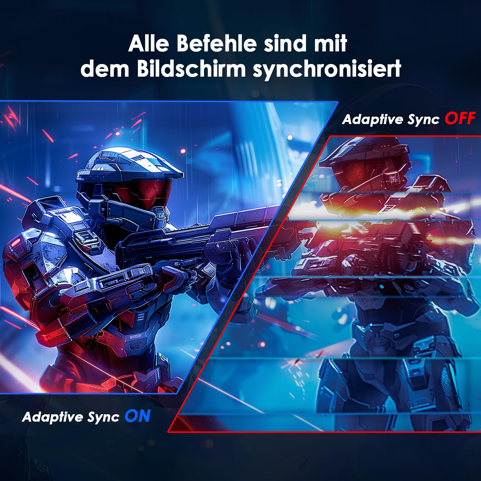 Монитор TITAN ARMY Gaming P2510S 240Hz 1ms 24.5 дюйма QHD 2560 x 1440, фото №6