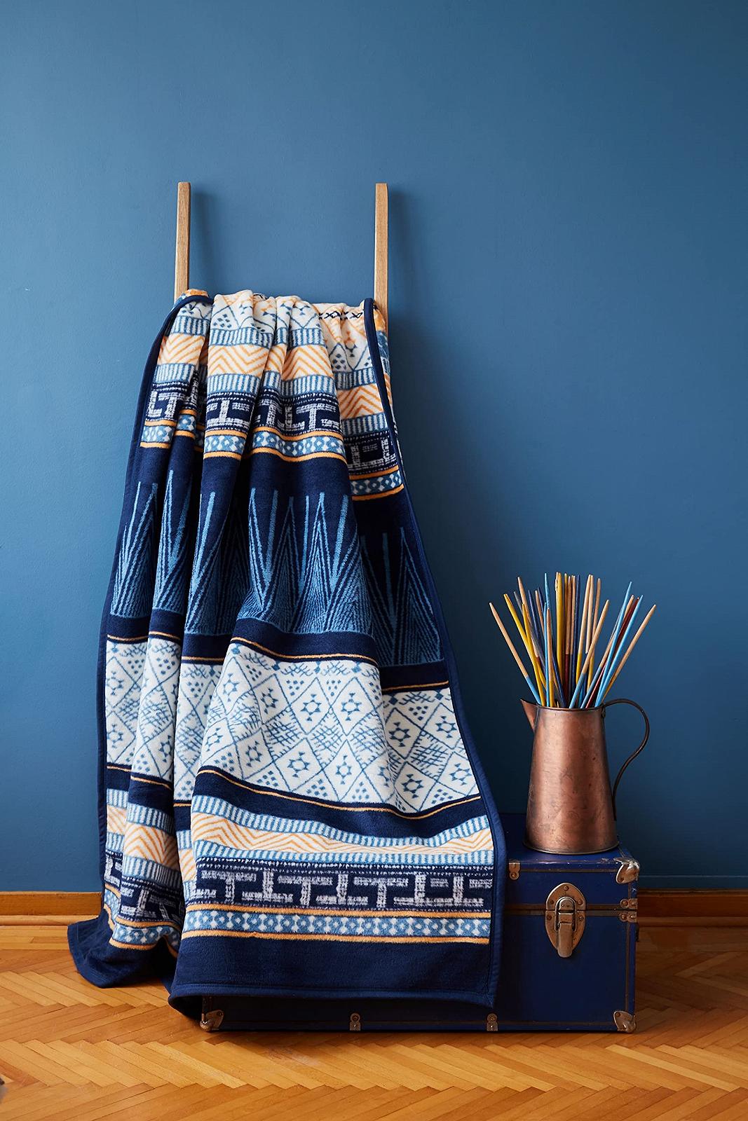 Покривало BOHORIA Cosy Cotton Cuddly, 150 x 200 см, Пухнаста зимова Покривало для дивана, крісла та ліжка, фото №1