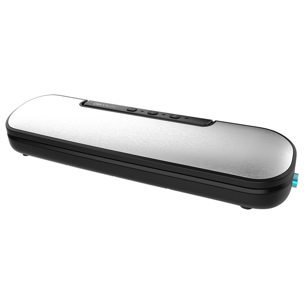 Вакуумний пакувальник Cecotec SealVac Easy Magnetic, 90 Вт, 10 секунд, вакуумне запаювання, тиск 0,6 бар, запаювання 30 см, матеріал ABS, 8 режимів, включає 5 пакетів, вбудований різак, фото №2