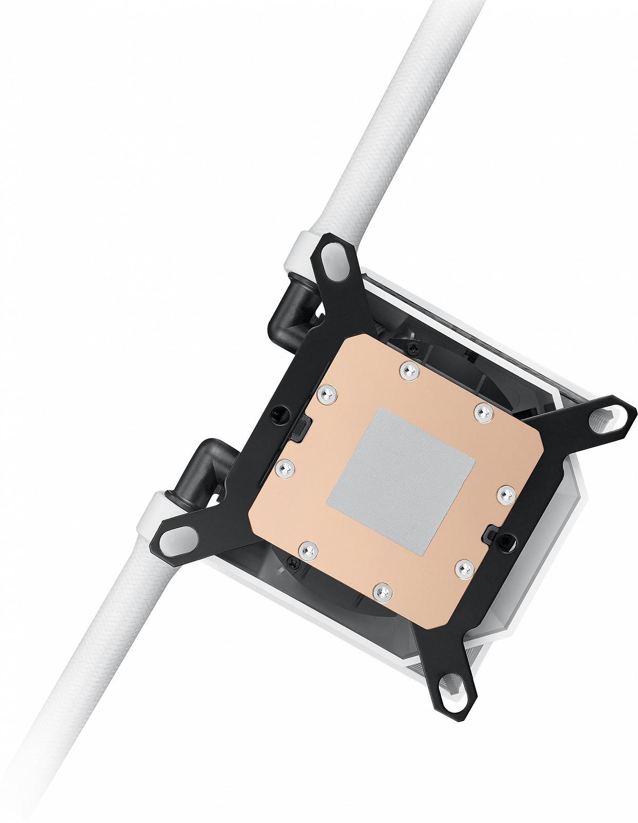 Система жидкостного охлаждения ASUS ROG Ryujin III 360 ARGB White Edition / 360 мм / 3.5" LCD / 3 x 120 мм Magnetic ARGB / Asetek 8th Gen, фото №6