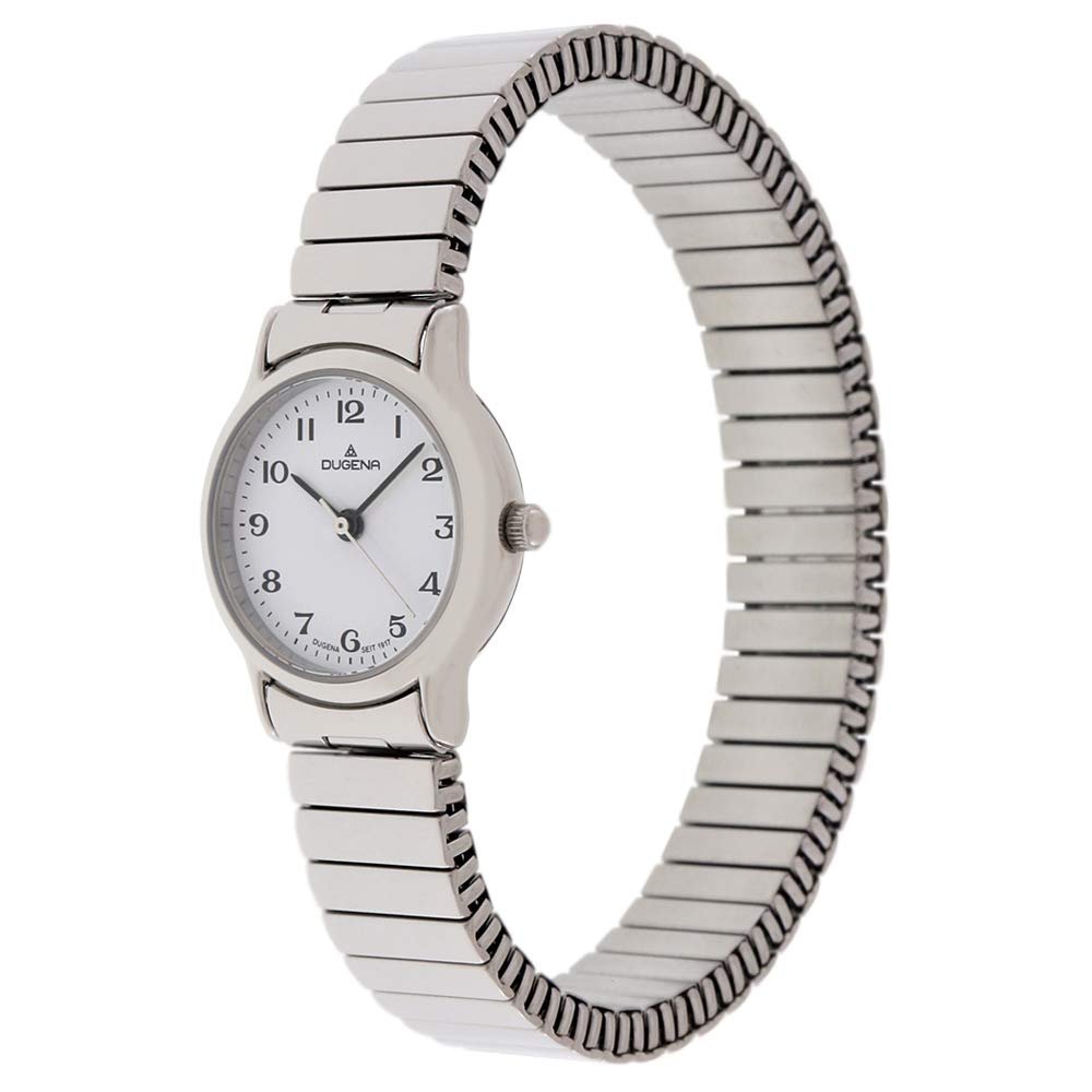 Женские часы Кварцевые Dugena Vintage Comfort Белый циферблат Серебристый, фото №3 Женские часы Кварцевые Dugena Vintage Comfort Белый циферблат Серебристый, фото №3