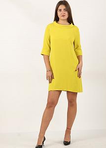 Платье MOZAH 40 Желтый (ND-18118-Yellow) - Фото 1