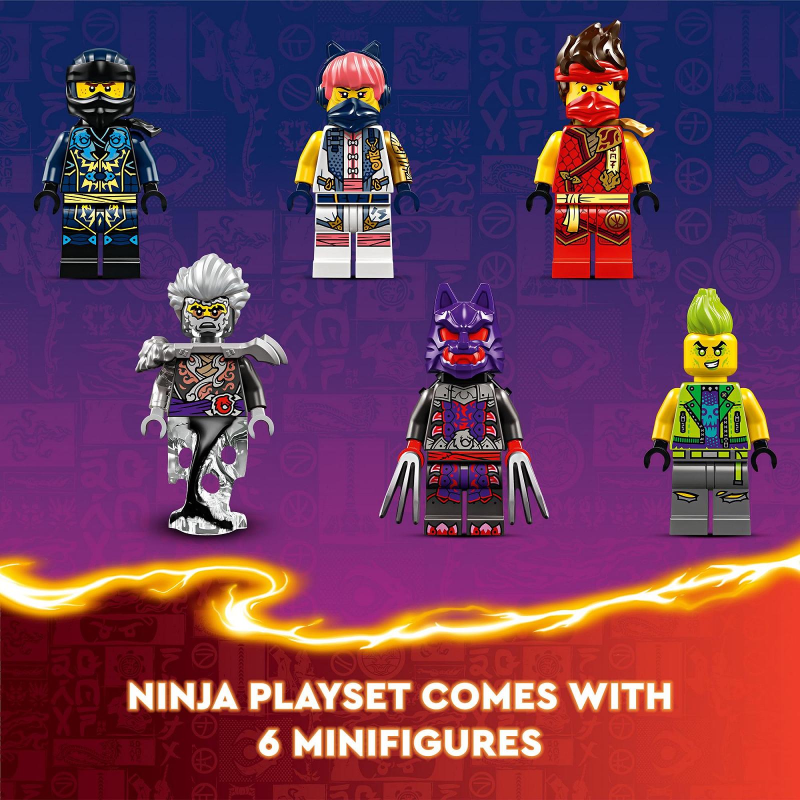 Конструктор LEGO Ninjago Tournament Battle Arena з ігровим набором та 6 мініфігурками, фото №6