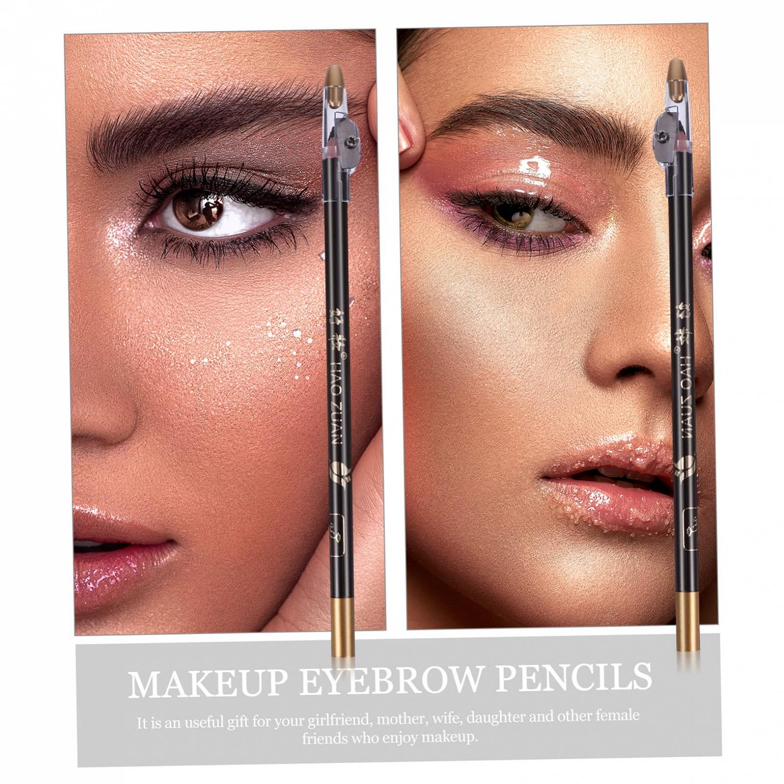 Олівець Gogogmee Make-up Augenbraue 16 Stk Bambus Black, фото №3