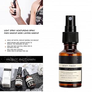 Фінішний спрей для макіяжу Dry Skin Make-Up Fixing Spray 30 мл Водостійкий Для більшості типів шкіри synthetic.ua - Фото 1